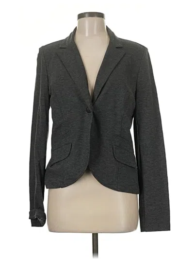 Pre-owned Cabi Blazer Jacket In Gray