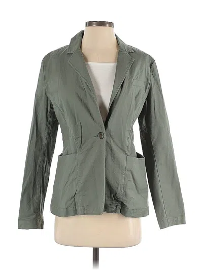 Pre-owned Cabi Blazer Jacket In Green