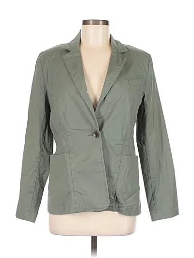 Pre-owned Cabi Blazer Jacket In Green