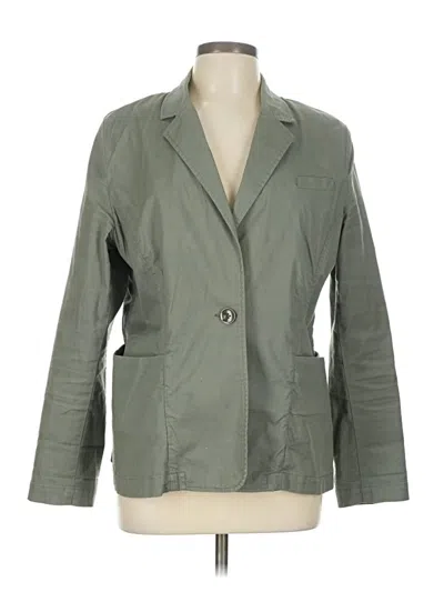 Pre-owned Cabi Blazer Jacket In Green