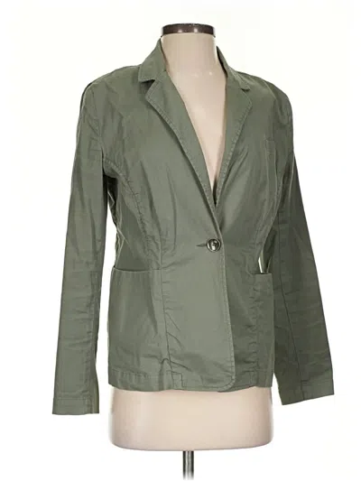 Pre-owned Cabi Blazer Jacket In Green