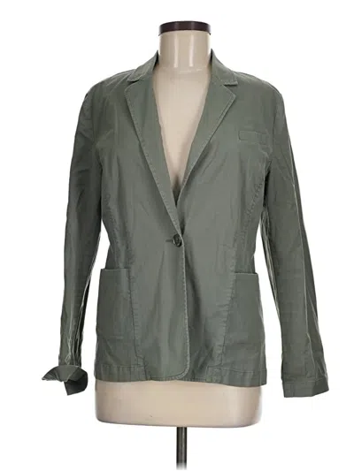 Pre-owned Cabi Blazer Jacket In Green