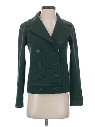 Pre-owned Cabi Blazer Jacket In Green