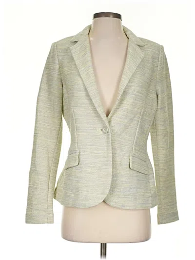 Pre-owned Cabi Blazer Jacket In Green
