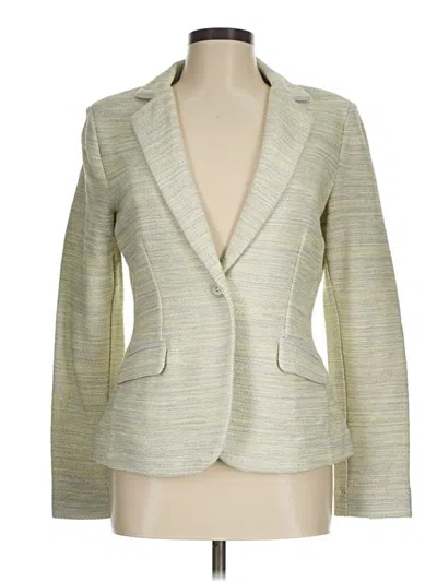 Pre-owned Cabi Blazer Jacket In Ivory