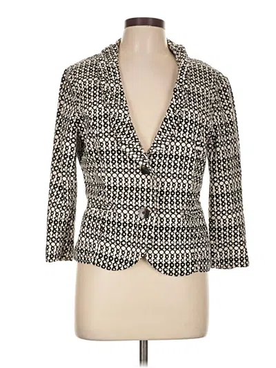 Pre-owned Cabi Blazer Jacket In Ivory
