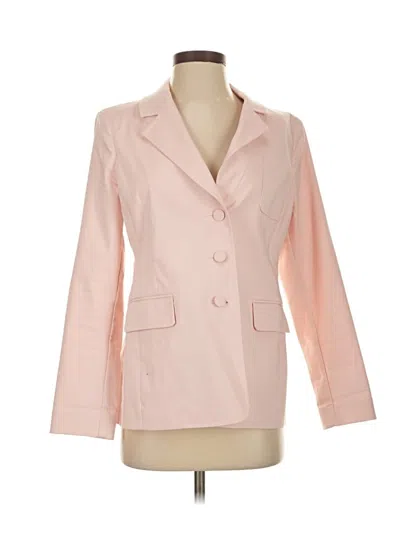 Pre-owned Cabi Blazer Jacket In Pink