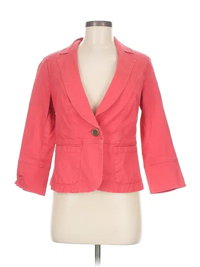 Pre-owned Cabi Blazer Jacket In Pink