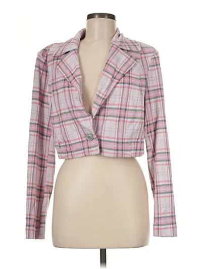 Pre-owned Cabi Blazer Jacket In Pink
