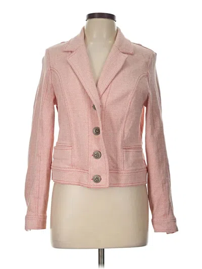 Pre-owned Cabi Blazer Jacket In Pink