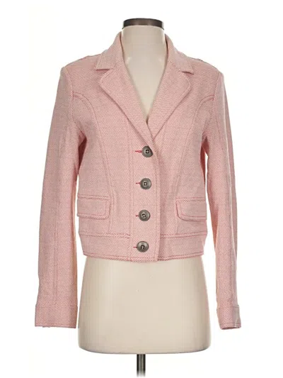 Pre-owned Cabi Blazer Jacket In Pink
