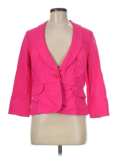 Pre-owned Cabi Blazer Jacket In Pink