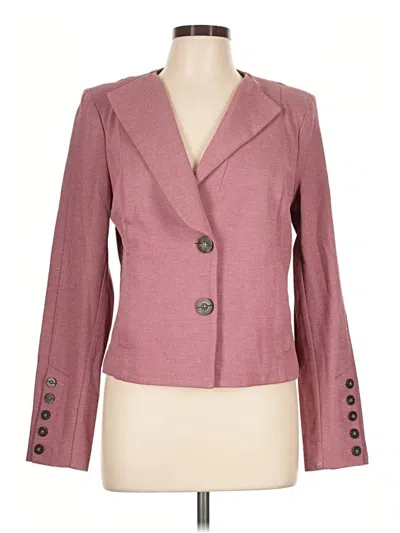 Pre-owned Cabi Blazer Jacket In Pink