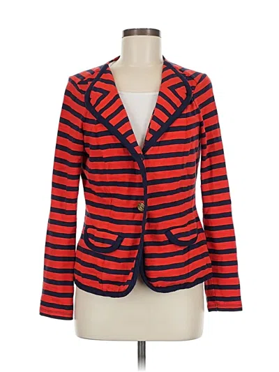 Pre-owned Cabi Blazer Jacket In Red