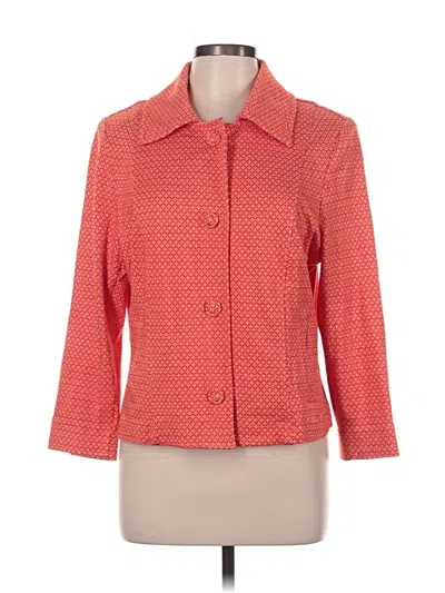 Pre-owned Cabi Blazer Jacket In Red