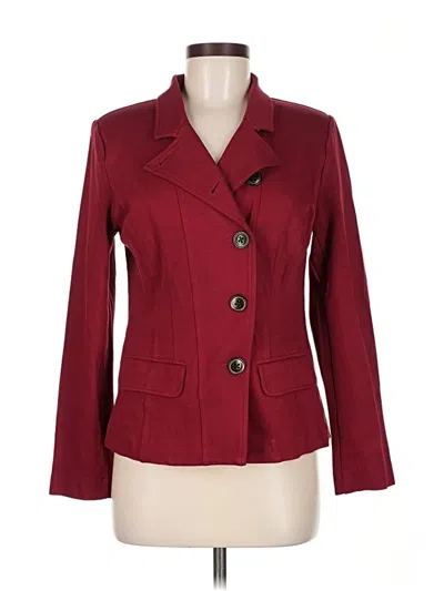 Pre-owned Cabi Blazer Jacket In Red