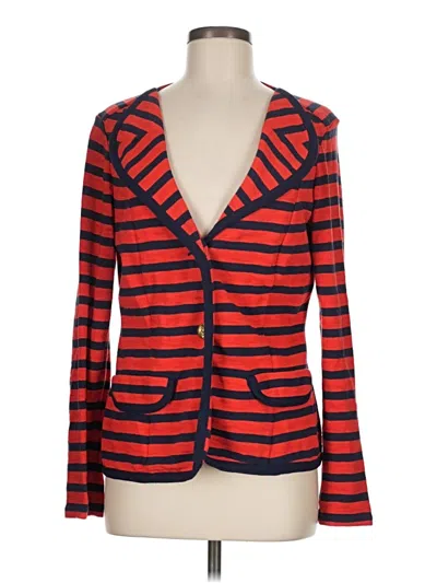 Pre-owned Cabi Blazer Jacket In Red