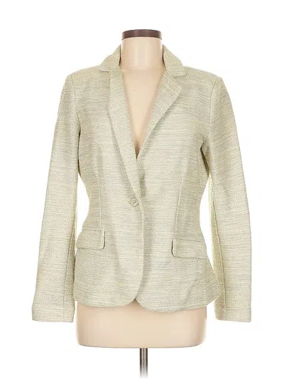 Pre-owned Cabi Blazer Jacket In White