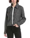 Cabi Blueprint Shacket In Black