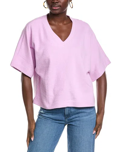Cabi Breezy Sweatshirt In Purple