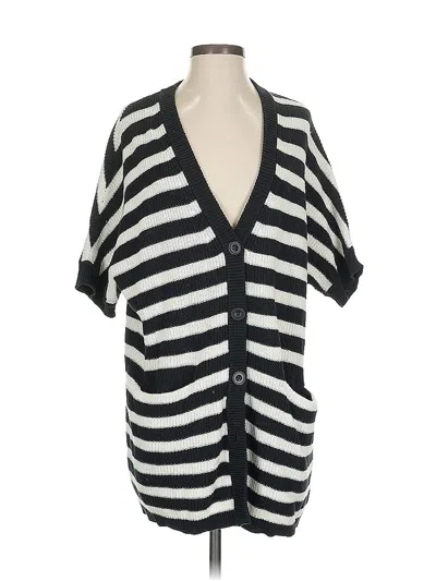 Pre-owned Cabi Cardigan Sweater In Black