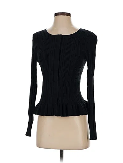 Pre-owned Cabi Cardigan Sweater In Black