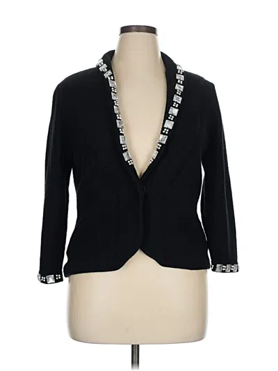 Pre-owned Cabi Cardigan Sweater In Black