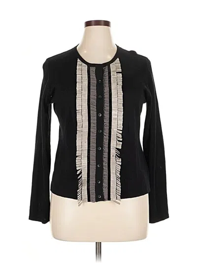 Pre-owned Cabi Cardigan Sweater In Black