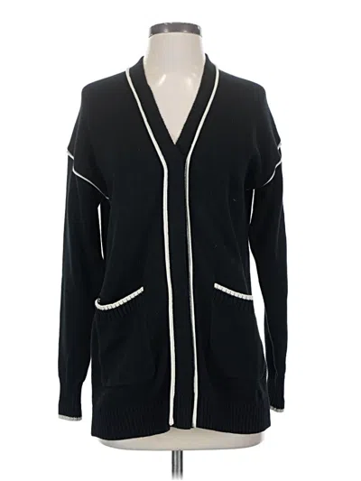 Pre-owned Cabi Cardigan Sweater In Black