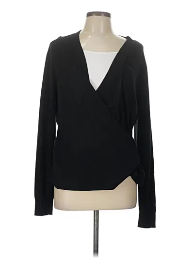 Pre-owned Cabi Cardigan Sweater In Black