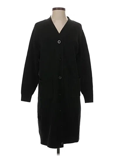 Pre-owned Cabi Cardigan Sweater In Black