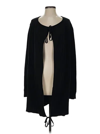 Pre-owned Cabi Cardigan Sweater In Black