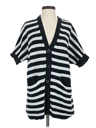 Pre-owned Cabi Cardigan Sweater In Black