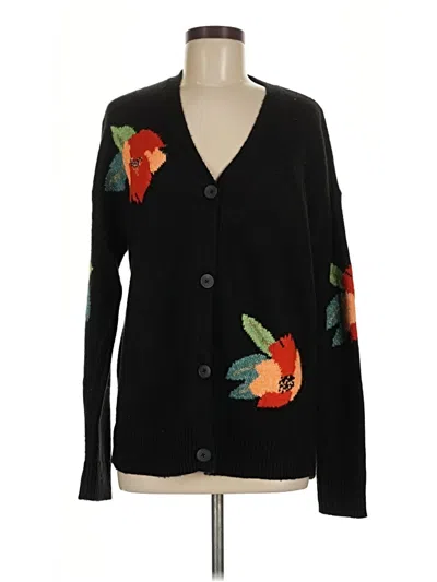Pre-owned Cabi Cardigan Sweater In Black