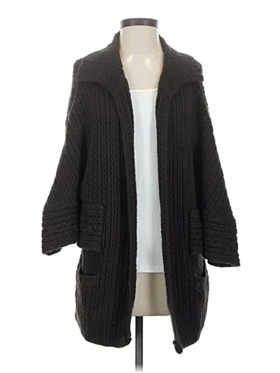 Pre-owned Cabi Cardigan Sweater In Black