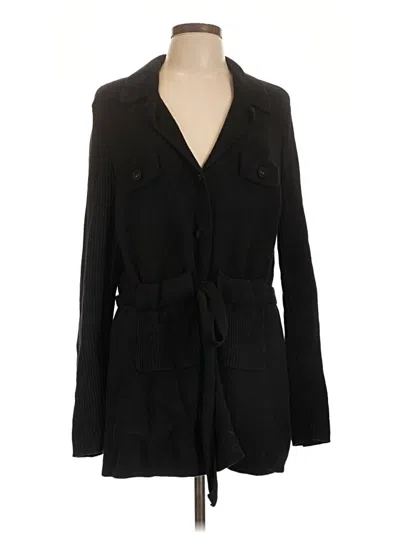 Pre-owned Cabi Cardigan Sweater In Black