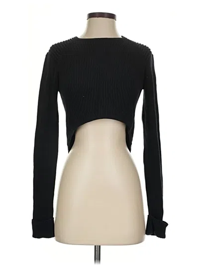 Pre-owned Cabi Cardigan Sweater In Black