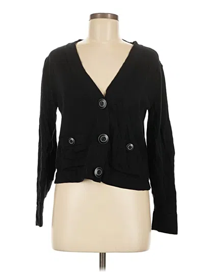 Pre-owned Cabi Cardigan Sweater In Black