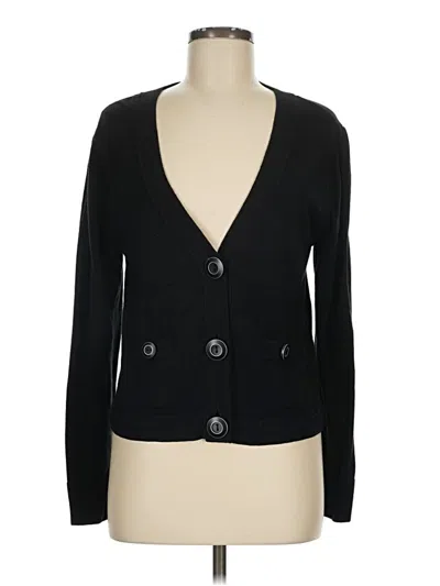 Pre-owned Cabi Cardigan Sweater In Black