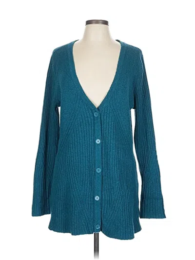 Pre-owned Cabi Cardigan Sweater In Blue
