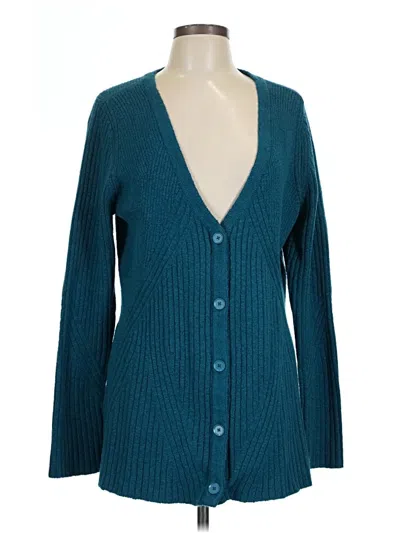 Pre-owned Cabi Cardigan Sweater In Blue
