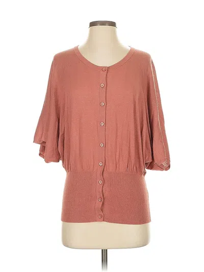 Pre-owned Cabi Cardigan Sweater In Brown