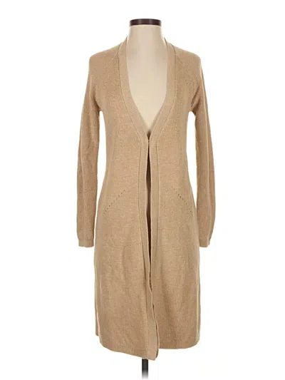 Pre-owned Cabi Cardigan Sweater In Brown