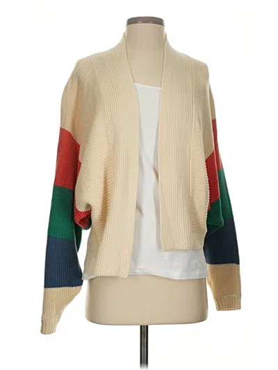 Pre-owned Cabi Cardigan Sweater In Brown