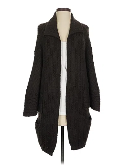 Pre-owned Cabi Cardigan Sweater In Brown