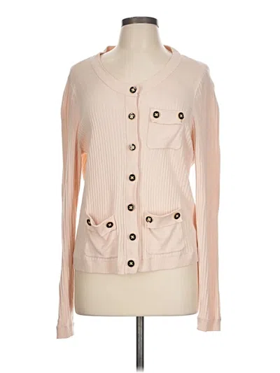 Pre-owned Cabi Cardigan Sweater In Brown