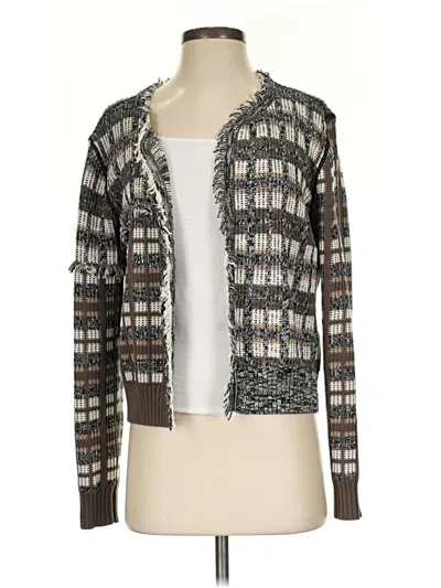 Pre-owned Cabi Cardigan Sweater In Brown