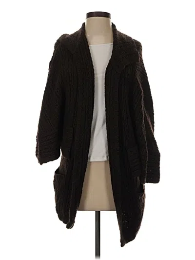 Pre-owned Cabi Cardigan Sweater In Brown