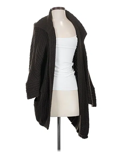 Pre-owned Cabi Cardigan Sweater In Brown