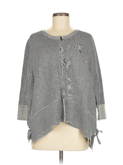 Pre-owned Cabi Cardigan Sweater In Gray
